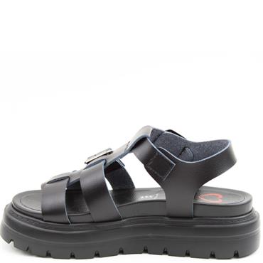 HEAVENLY FEET WOMENS SANDAL - BLACK